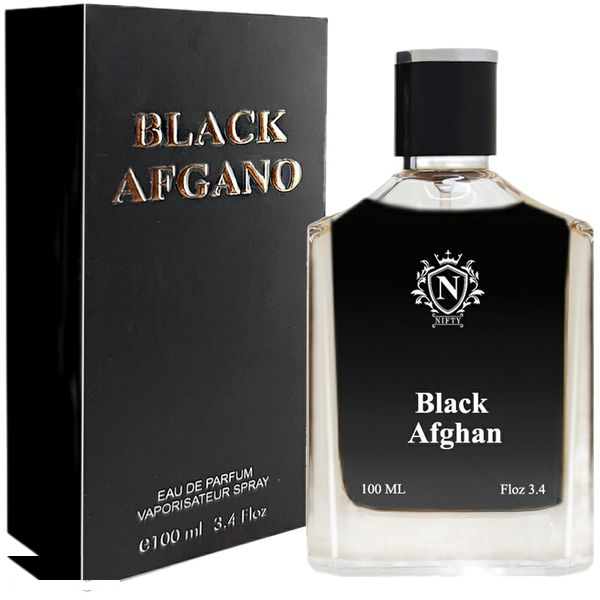 ادوپرفیوم مردانه نیفتی مدل بلک افغان حجم 100 میلی لیتر