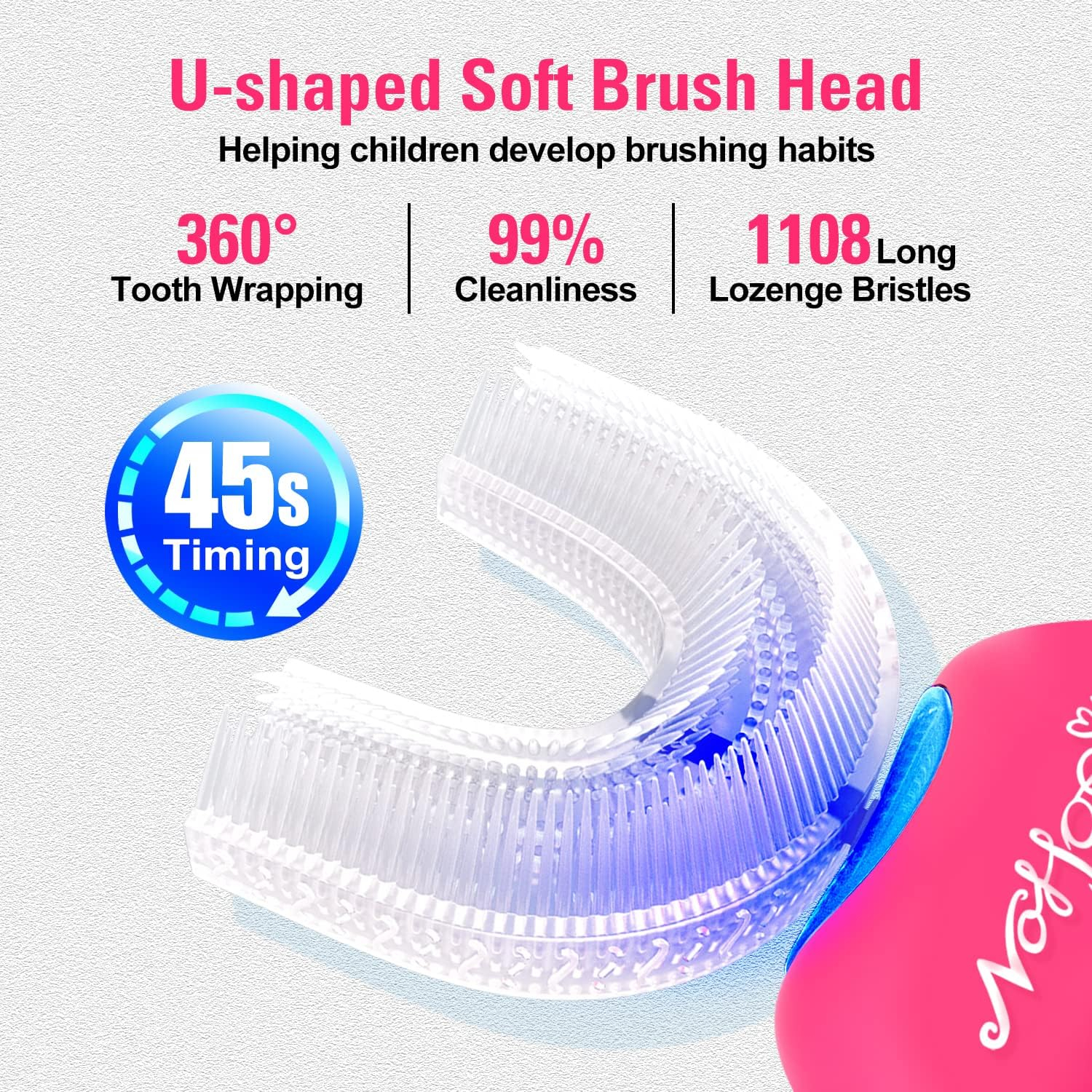 دستگاه سفید کننده دندان و مسواک برقی نوهو مدل NHXH002-2