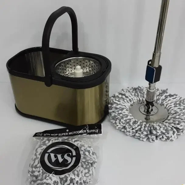 ست سطل و زمین شوی دبلیو اس مدل بیضی کد DH10