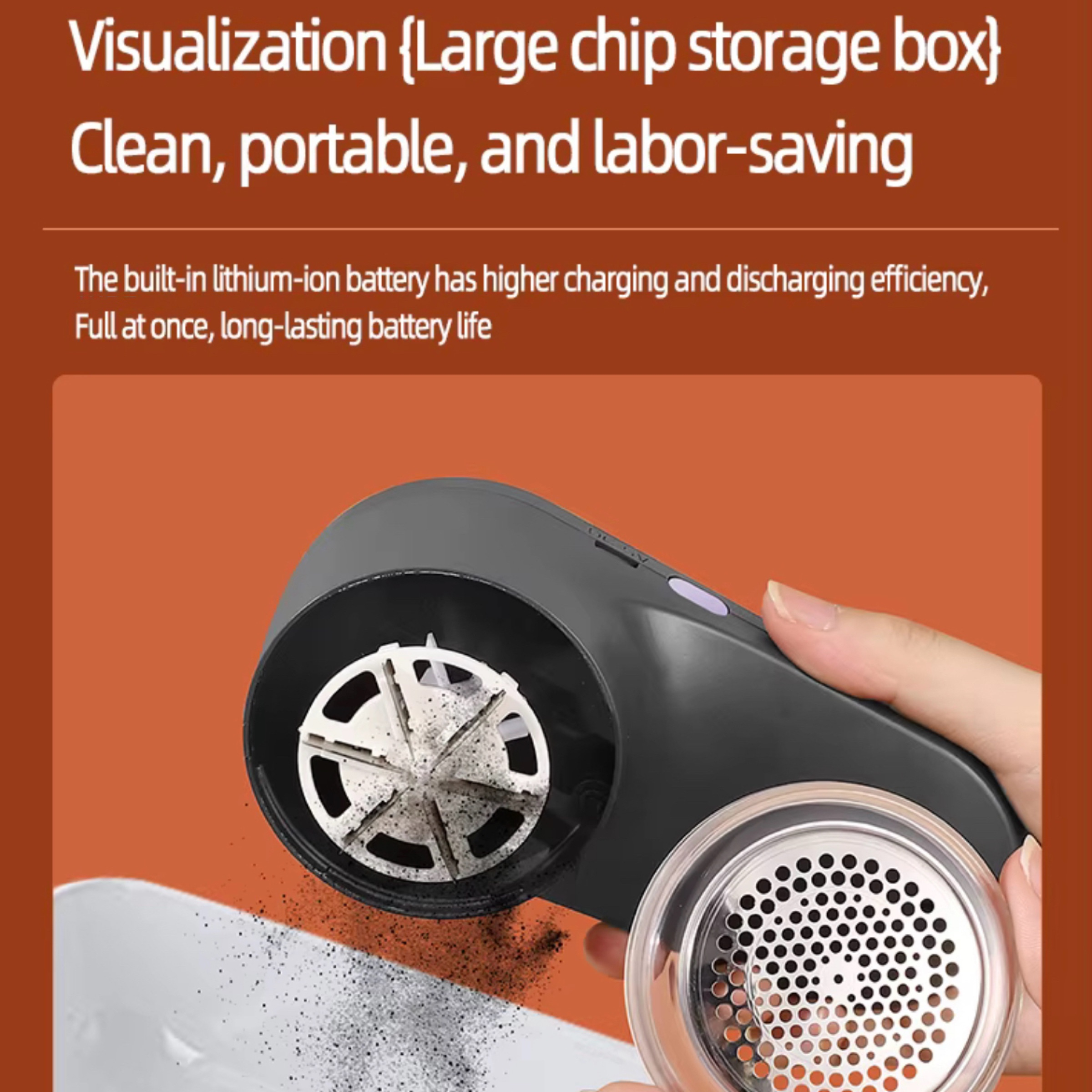 پرزگیر شارژی لباس ریومی مدل Premium009