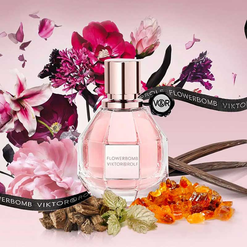 تستر ادوپرفیوم زنانه ویکتور اند رالف (Viktor & Rolf) مدل Flower Bomb حجم 100 میلی‌ لیتر (غیر اصل)