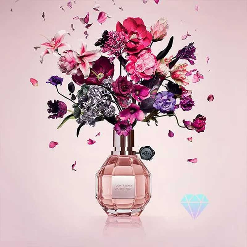 تستر ادوپرفیوم زنانه ویکتور اند رالف (Viktor & Rolf) مدل Flower Bomb حجم 100 میلی‌ لیتر (غیر اصل)