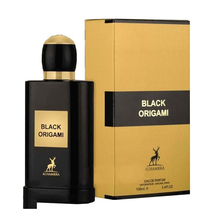 ادوپرفیوم مردانه الحمبرا مدل Black Origami