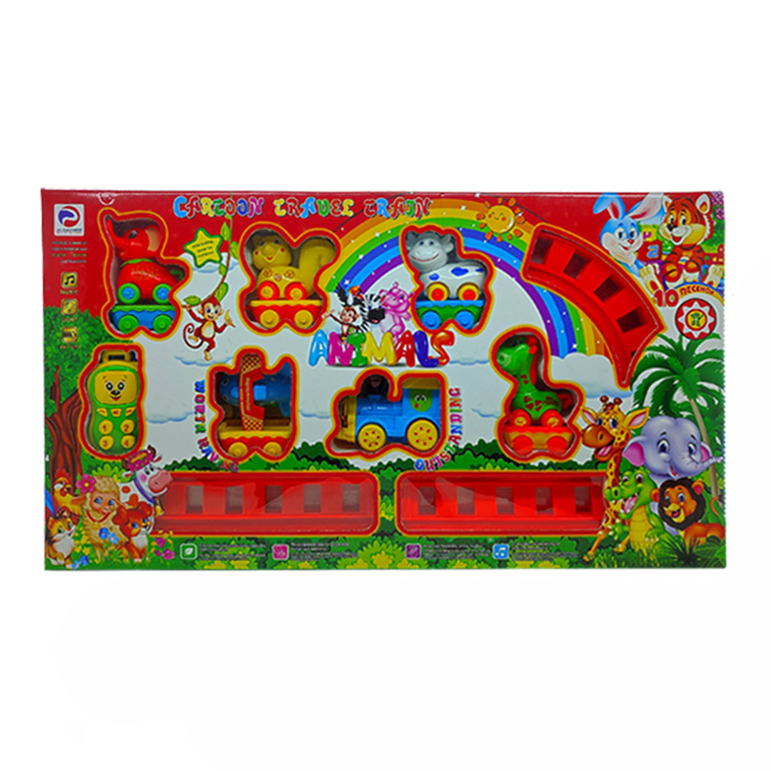 قطار پارس مدل موزیکال و چراغ دار