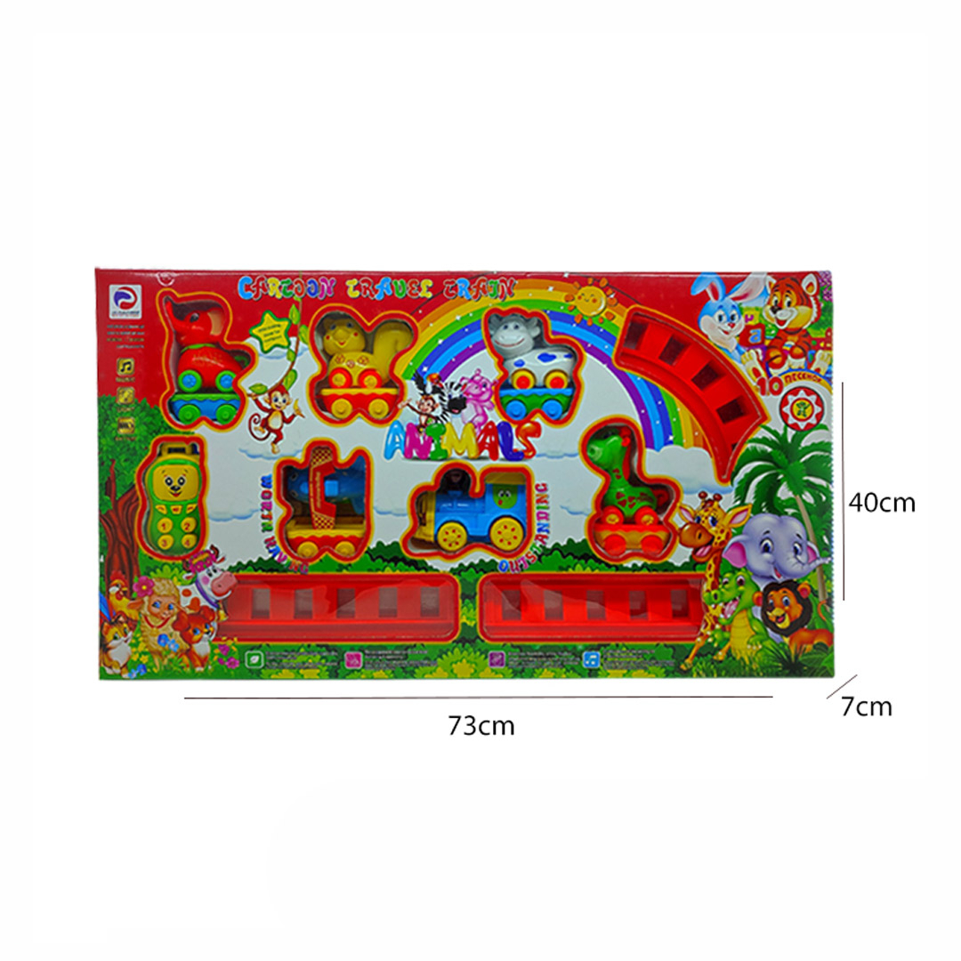 قطار پارس مدل موزیکال و چراغ دار