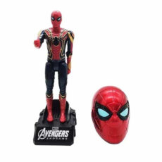 اکشن فیگور مدل مرد عنکبوتی طرح لباس Iron Spider مجموعه 2 عددی