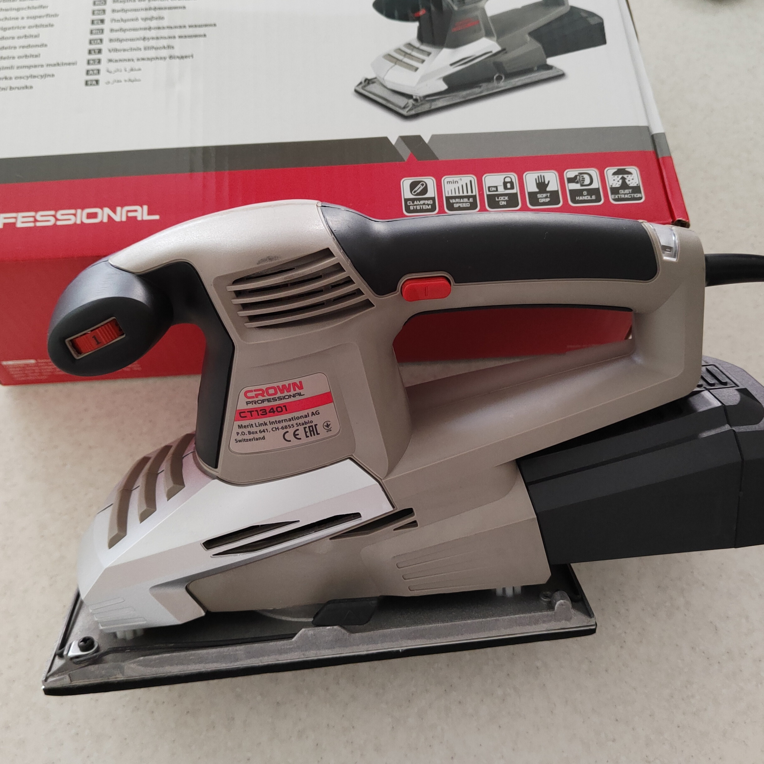 دستگاه سنباده زن کرون مدل CT13401