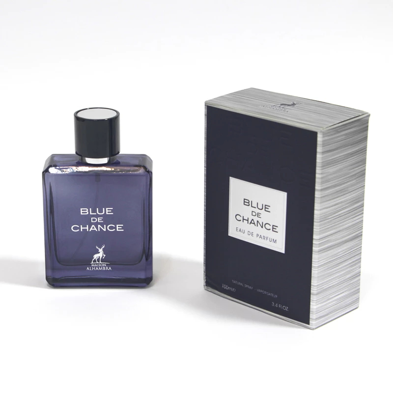 ادو پرفیوم مردانه الحمبرا مدل Blue De Chance حجم 100 میلی لیتر