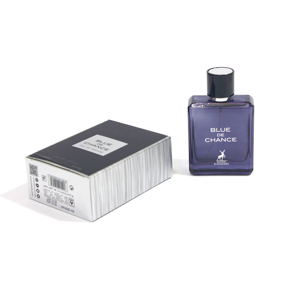 ادو پرفیوم مردانه الحمبرا مدل Blue De Chance حجم 100 میلی لیتر