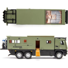 ماکت ماشین مدل کامیون بنز یونیماگ آرکوس کمپر آفرود مجموعه 2 عددی