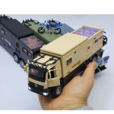 ماکت ماشین مدل کامیون بنز یونیماگ آرکوس کمپر آفرود مجموعه 2 عددی