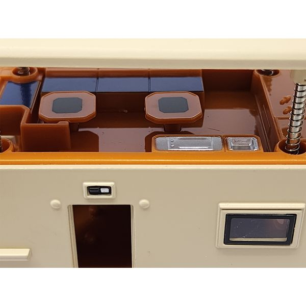 ماکت ماشین مدل کامیون بنز یونیماگ آرکوس کمپر آفرود مجموعه 2 عددی