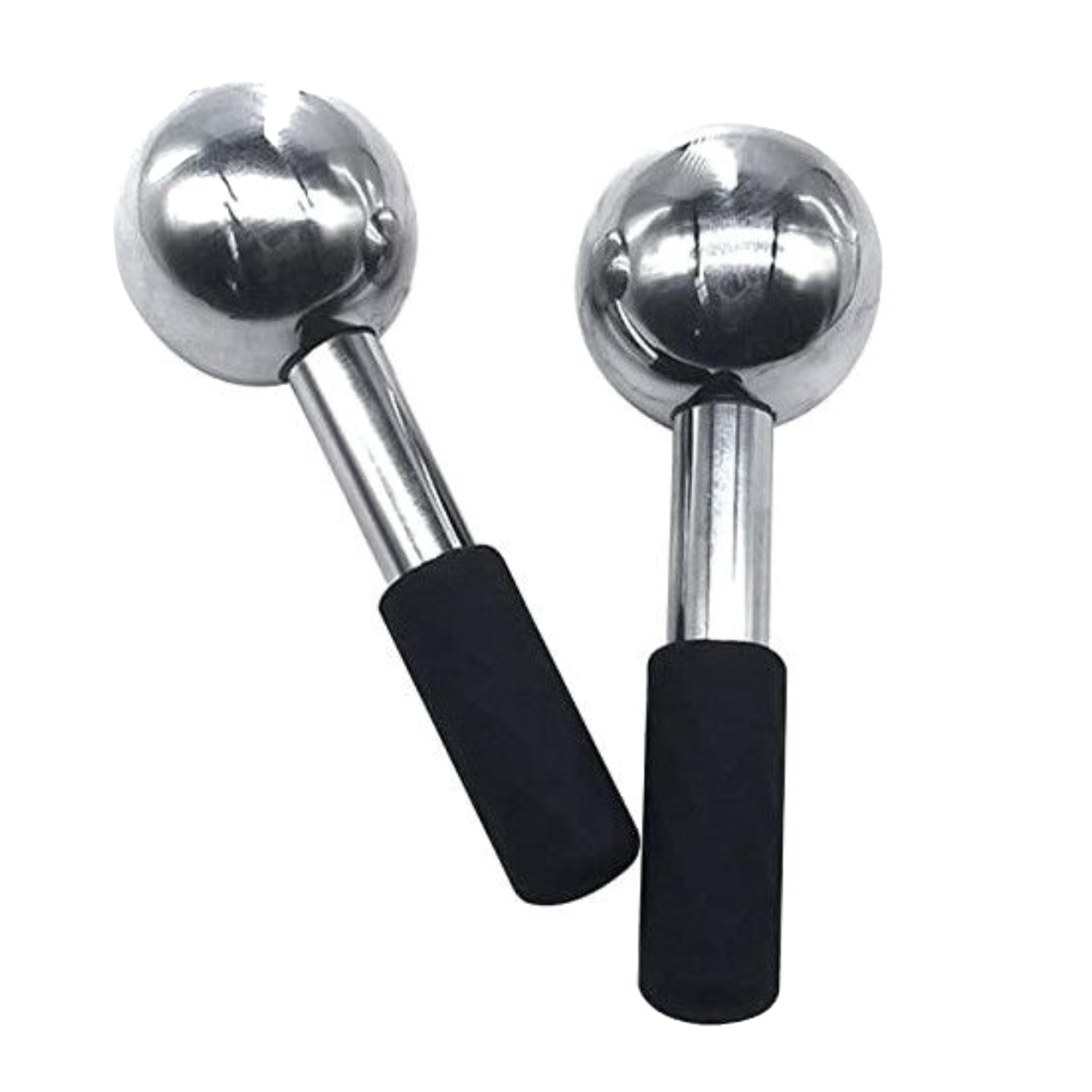 ماساژور دستی یوکی بیوتی مدل گوی یخی استیل بسته ۲ عددی