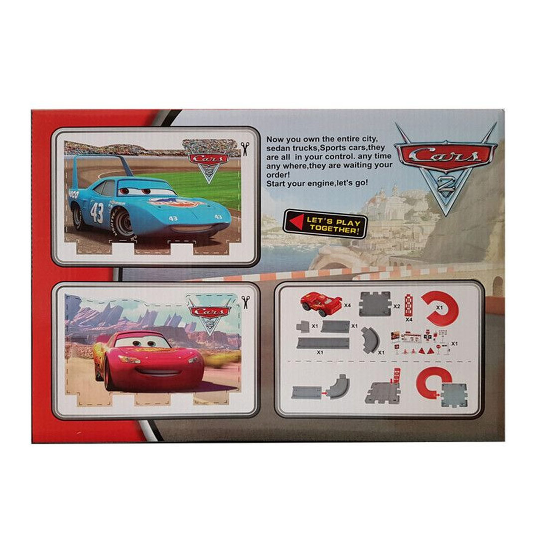 کیت ماشین بازی مدل پارکینگ مک کویین کد 3-CY180