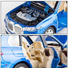 ماشین بازی مدل فلزی BMW X7 طرح دودزا