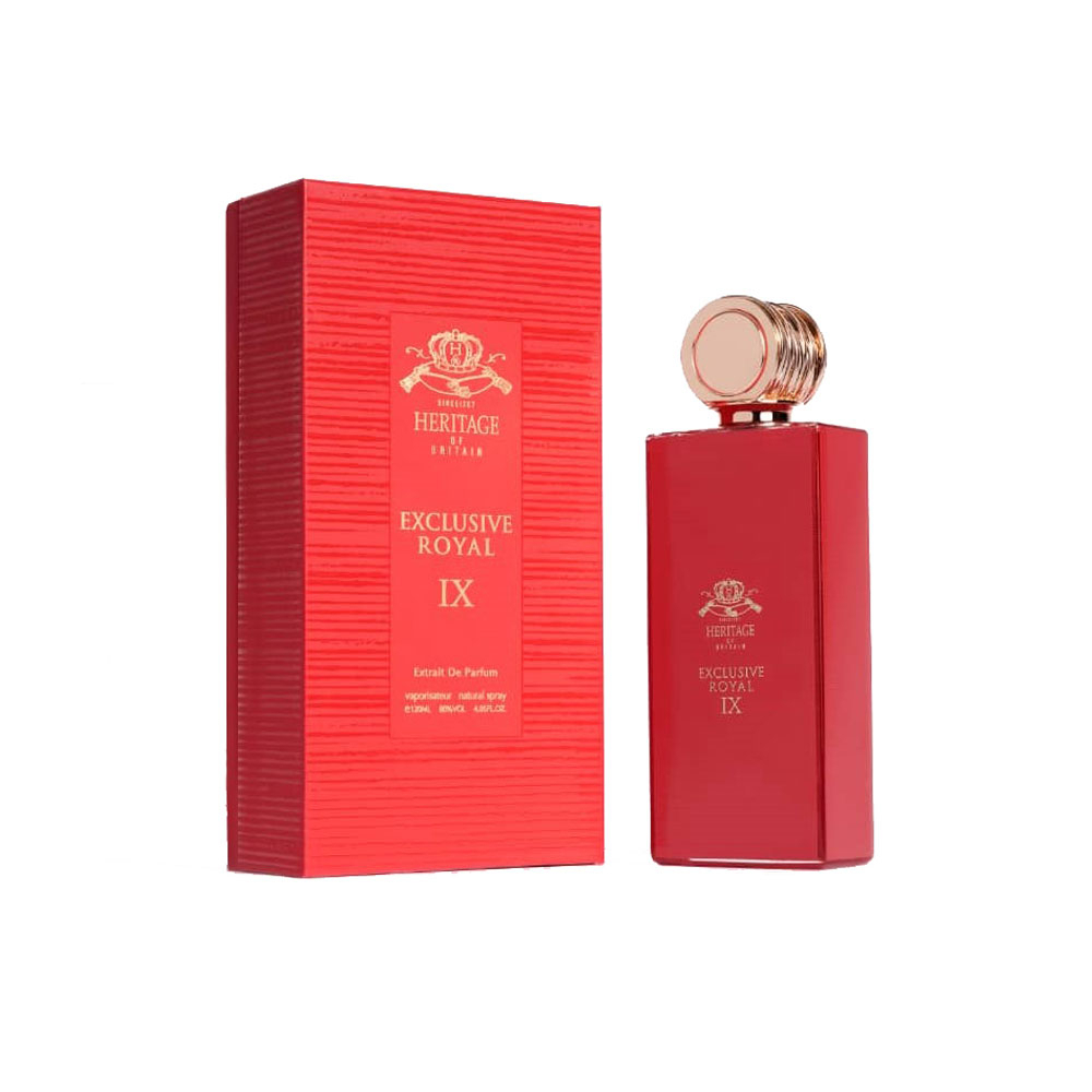 ادوپرفیوم زنانه Heritage مدل Exclusive Royal IX