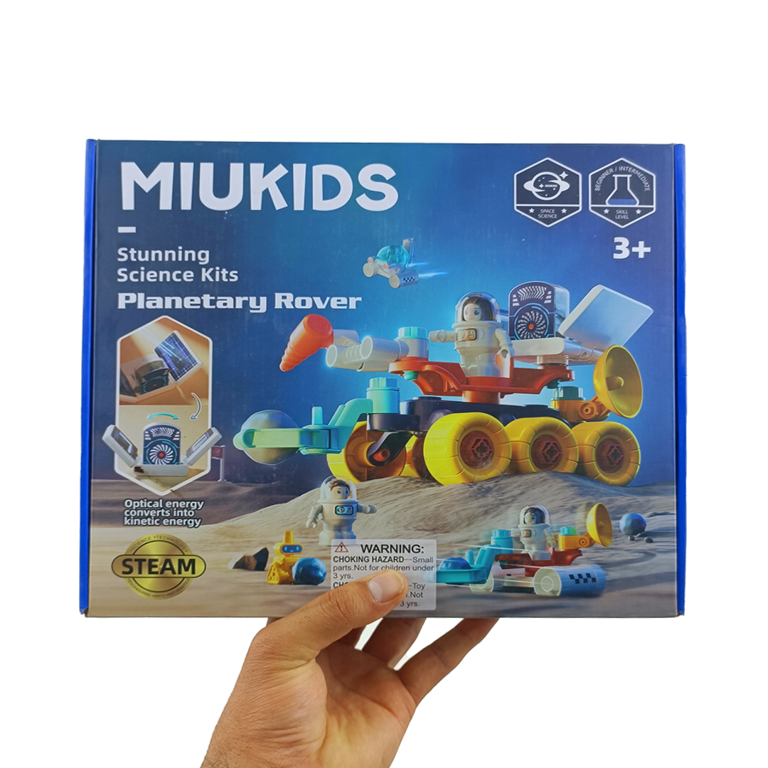 بازی ساختنی miukids مدل ماشین سیاره پیما کد 8982