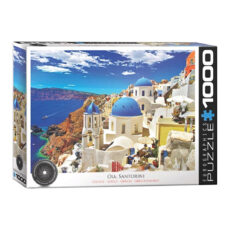 پازل 1000 تکه یوروگرافیکس طرح Oia Santorini کد 0944