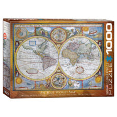 پازل 1000 تکه یوروگرافیکس طرح Antique World Map کد 2006