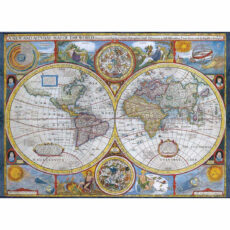 پازل 1000 تکه یوروگرافیکس طرح Antique World Map کد 2006