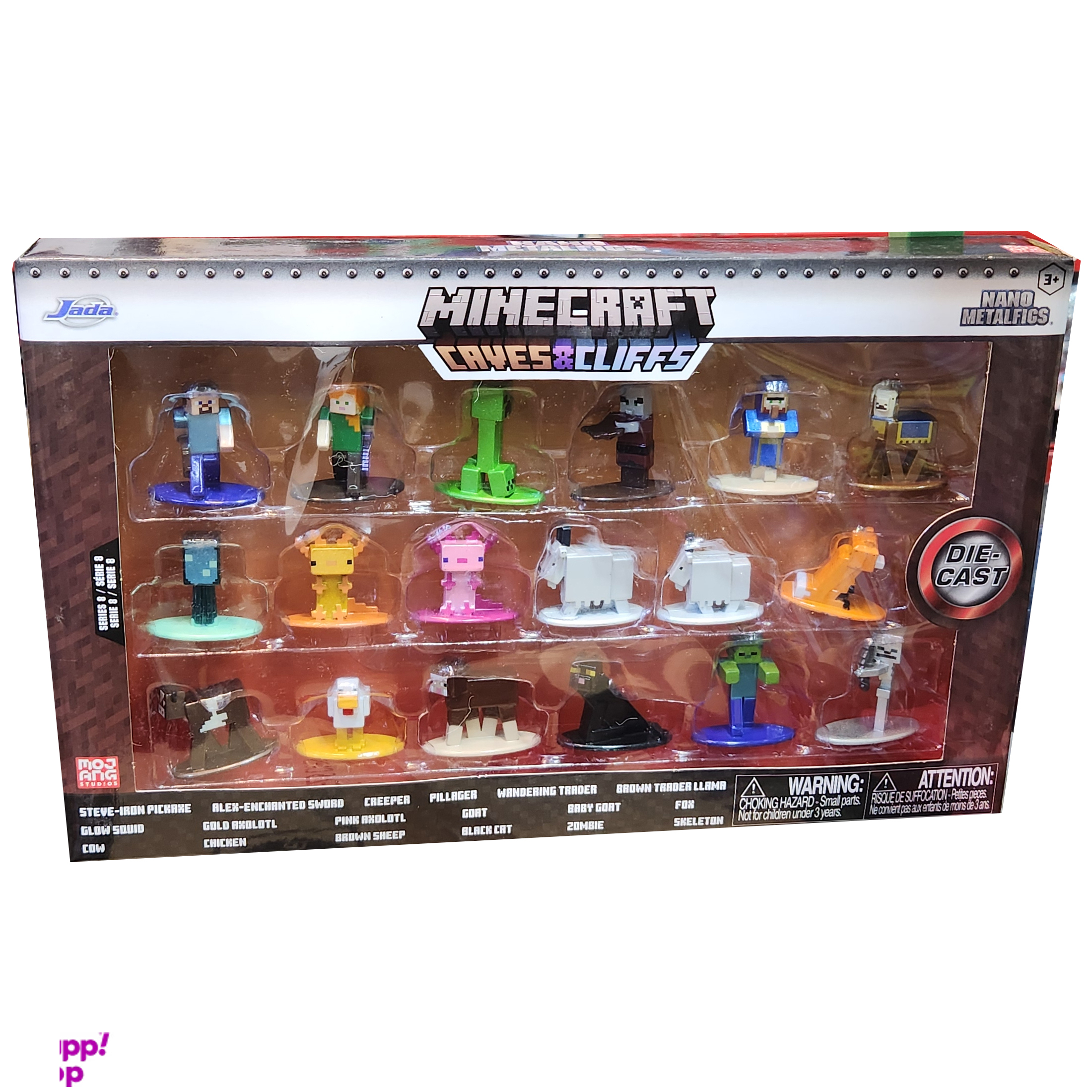 اکشن فیگور جادا مدل Minecraft کد 4 مجموعه 18 عددی