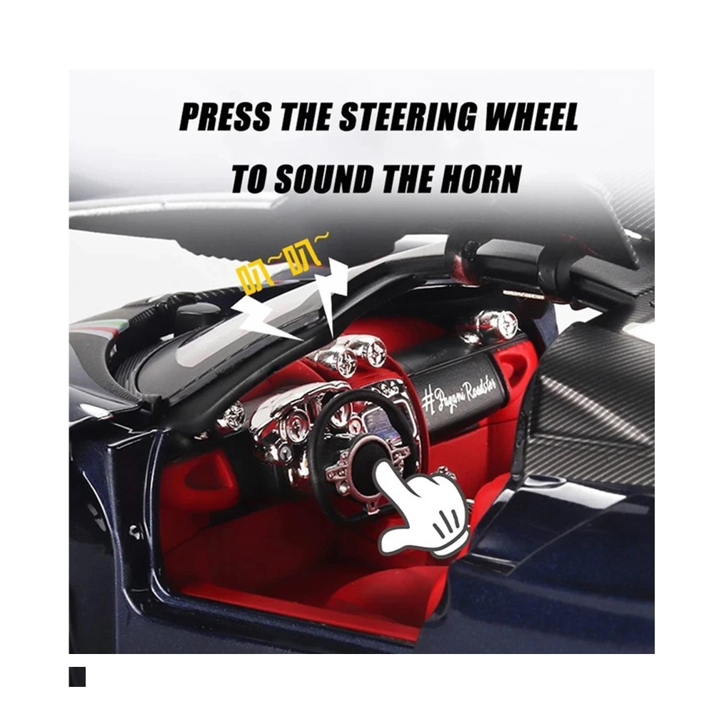 ماکت ماشین مدل پاگانی فلزی دودزا کد 235