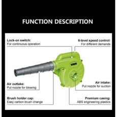 دستگاه دمنده برقی ویدو مدلWD050210680