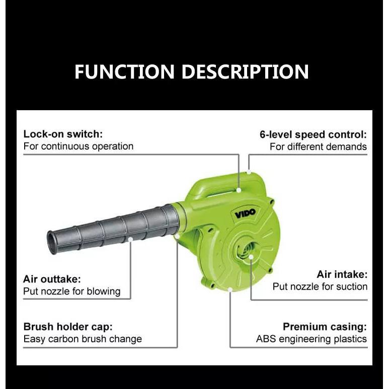 دستگاه دمنده برقی ویدو مدلWD050210680