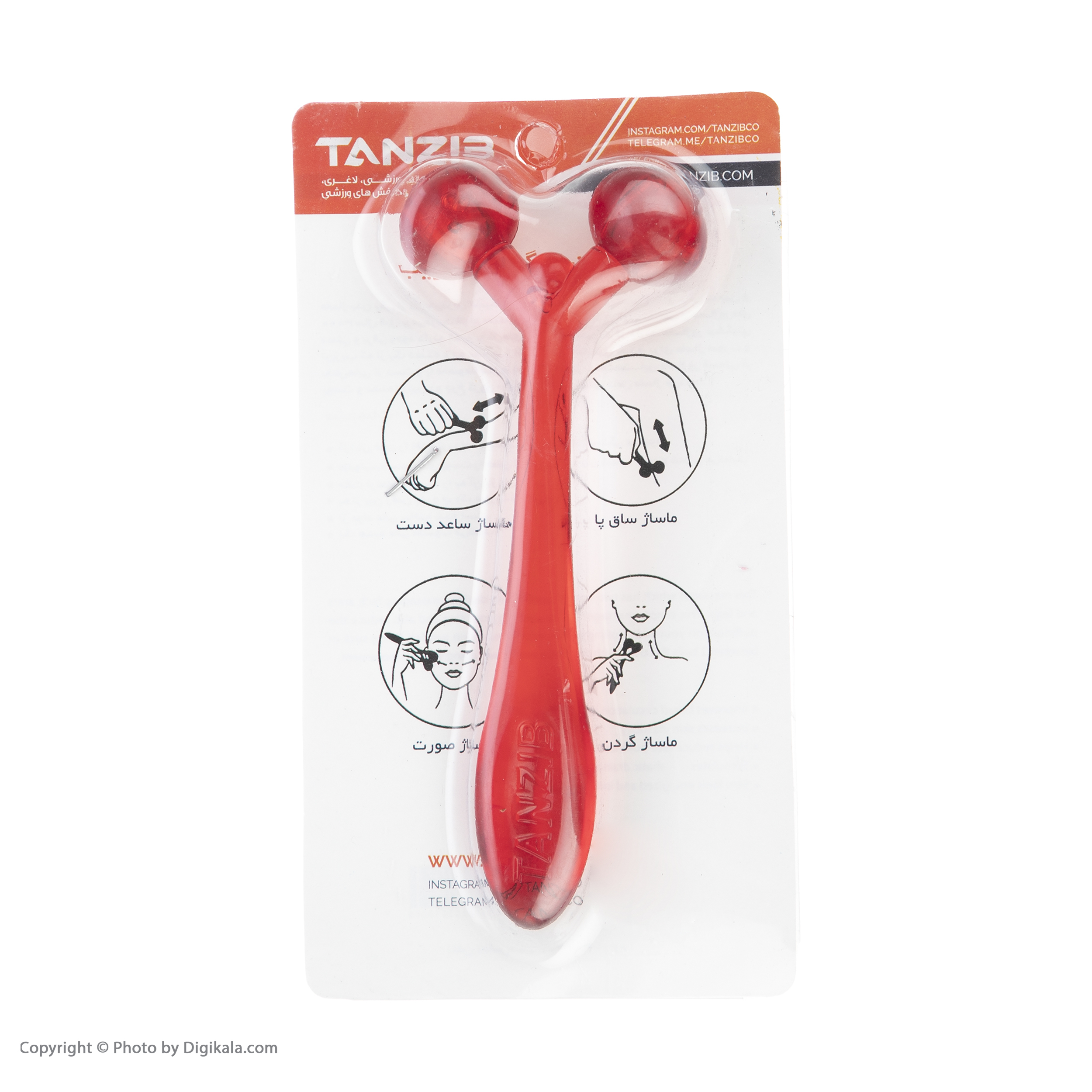 ماساژور دستی تن زیب مدل PBNHS-02 مجموعه 5 عددی