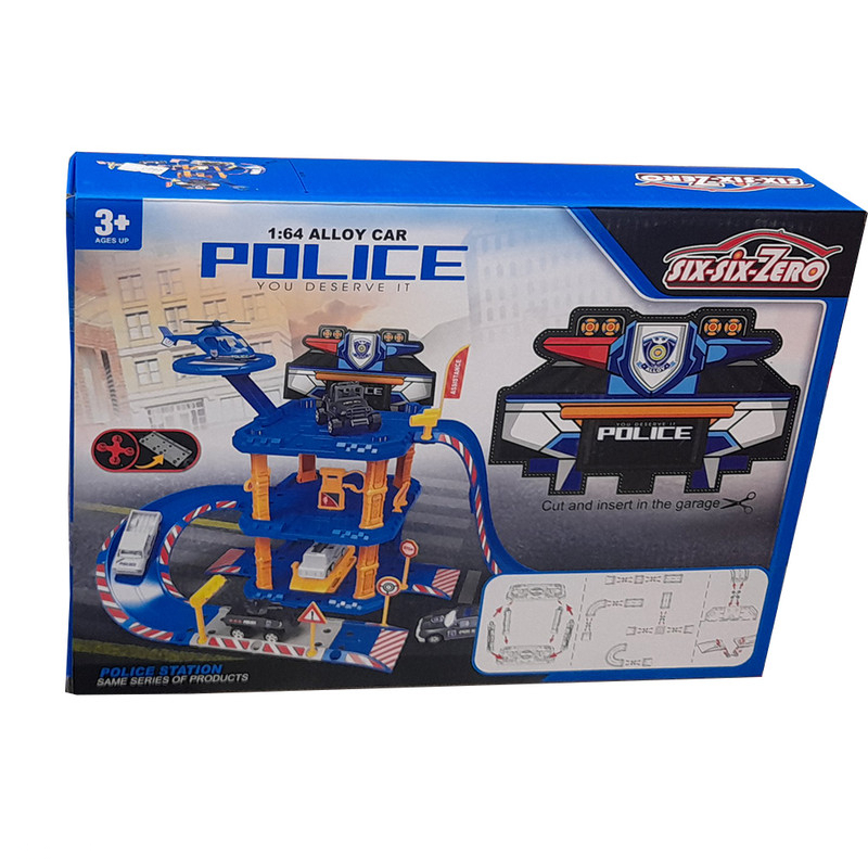 کیت ماشین بازی مدل پلیس