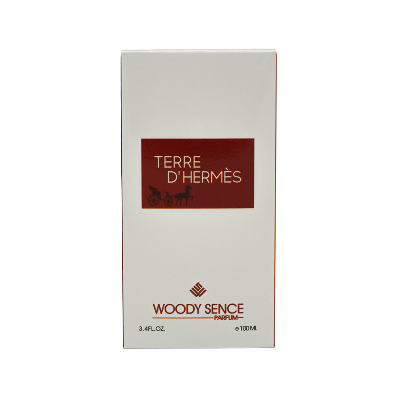 ادوپرفیوم مردانه وودی سنس مدل TERRE D’HERMES با رایحه تلخ حجم 100 میلی‌لیتر