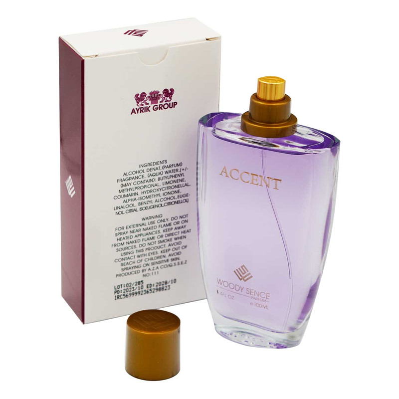 ادوپرفیوم وودی سنس مدل Accent  حجم 100 میلی‌لیتر