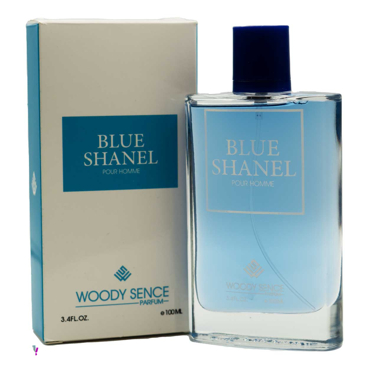 ادو پرفیوم مردانه وودی سنس مدل بلوشنل حجم 100 میلی‌لیتر