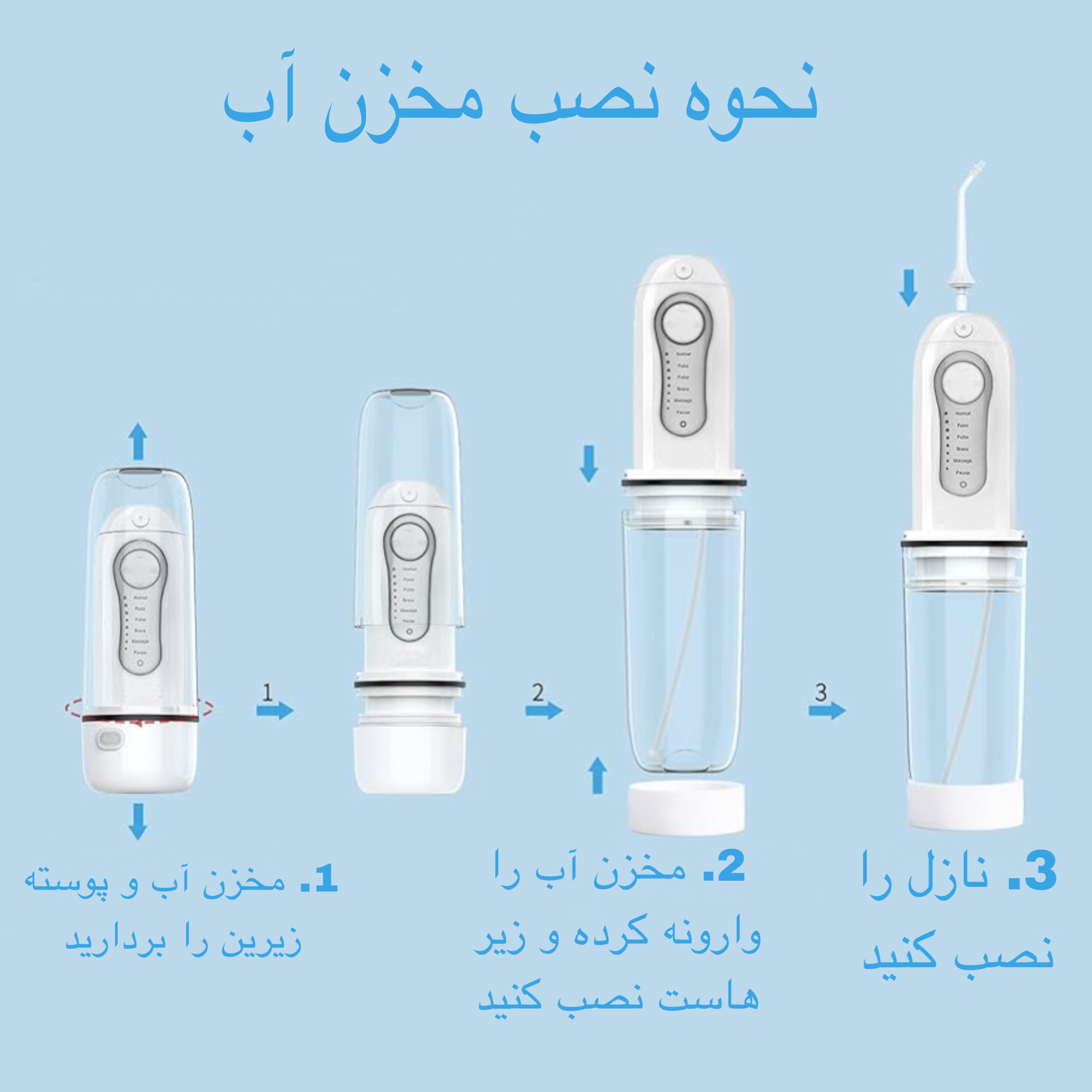 دستگاه شست و شوی دهان و دندان مدل Y821