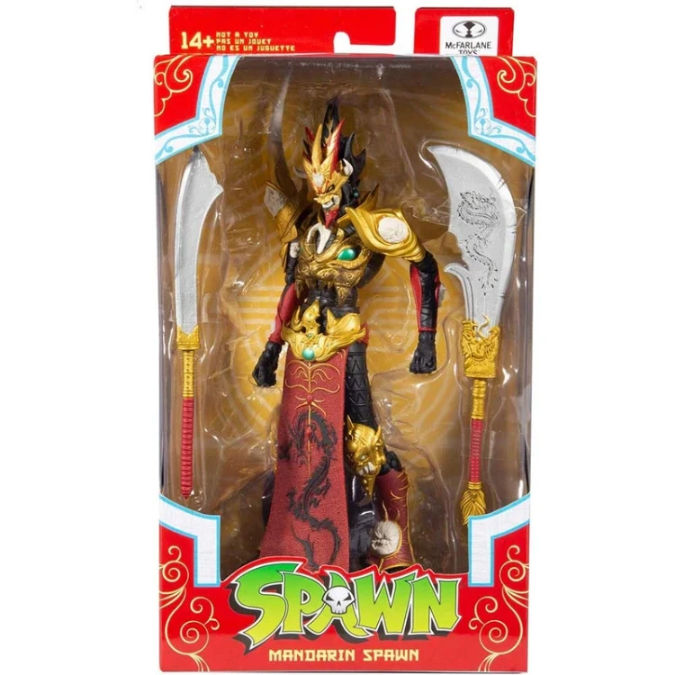 اکشن فیگور مک فارلین مدل اسپان Mandarin Spawn Scarlet Edge