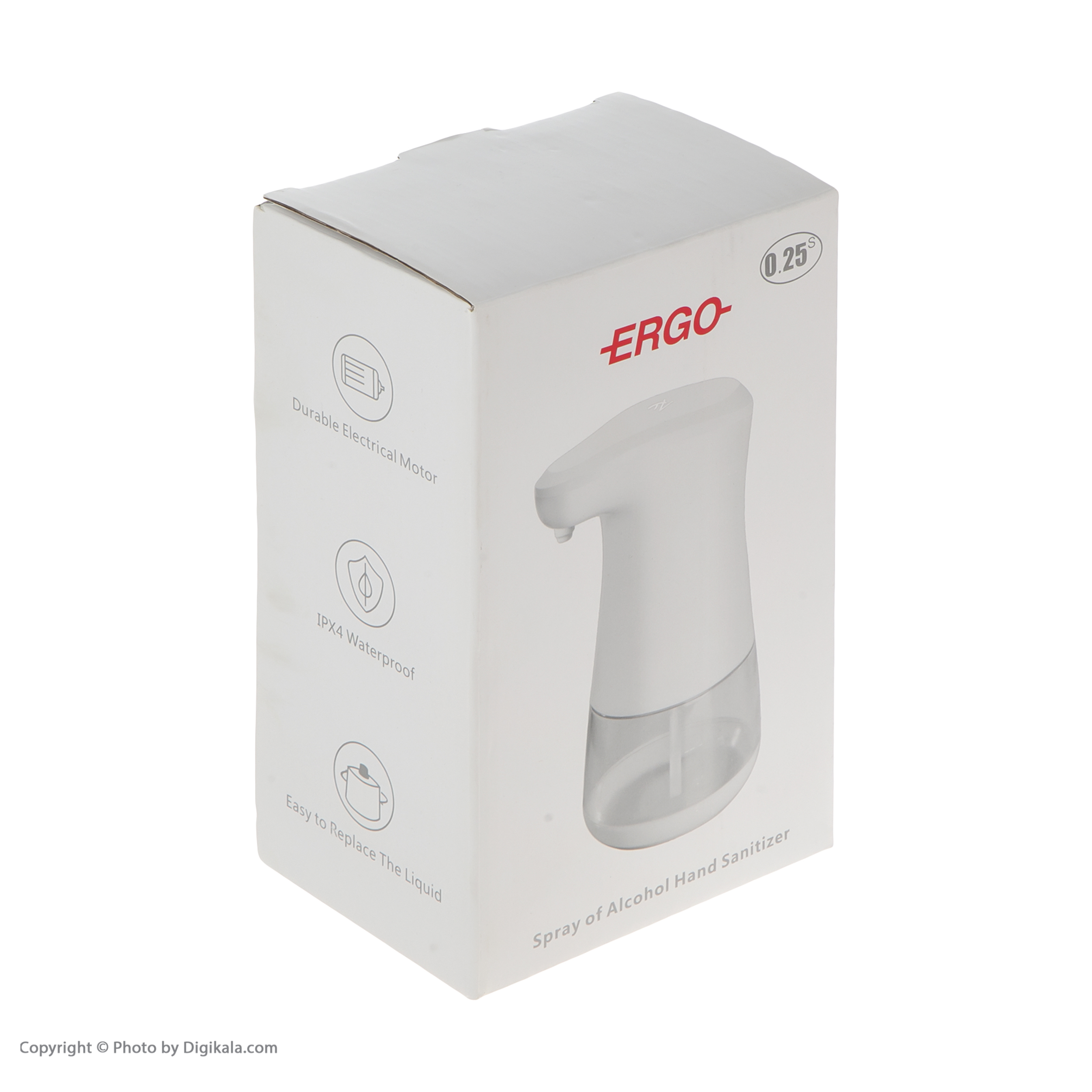 دستگاه ضد عفونی کننده دست ارگو مدل WAD001