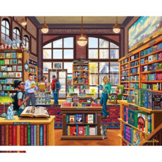 پازل 1000 تکه Boardwalk مدل کتاب خانه طرح Book Shop