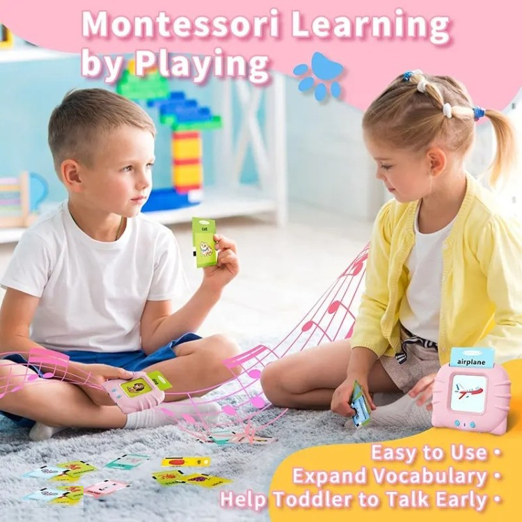 دستگاه فلش کارت سخنگو آموزش زبان انگلیسی گویا مدل Happy World