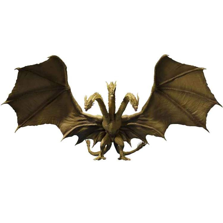 اکشن فیگور مدل دشمن گودزیلا گیدورا طرح King of The Monster King Ghidorah