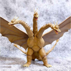 اکشن فیگور مدل دشمن گودزیلا گیدورا طرح King of The Monster King Ghidorah