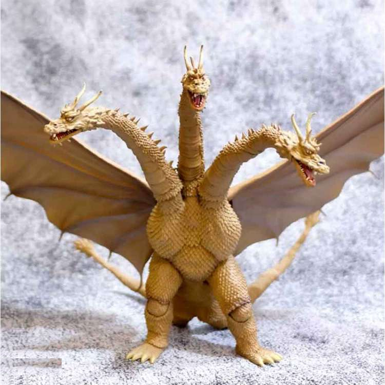 اکشن فیگور مدل دشمن گودزیلا گیدورا طرح King of The Monster King Ghidorah