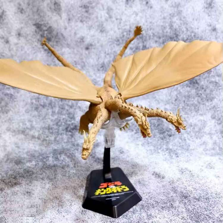 اکشن فیگور مدل دشمن گودزیلا گیدورا طرح King of The Monster King Ghidorah