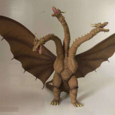 اکشن فیگور مدل دشمن گودزیلا گیدورا طرح King of The Monster King Ghidorah