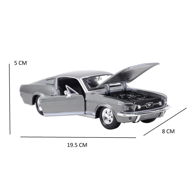 ماکت ماشین مایستو مدل فلزی فورد موستانگ 1967 کد 301