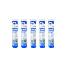 قرص جوشان منیزیم و ویتامین B6 یوروویتال پنج بسته 20 عددی