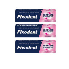 چسب دندان مصنوعی فیکسودنت مدل New Orginal حجم 47 میلی لیتر مجموعه 3 عددی