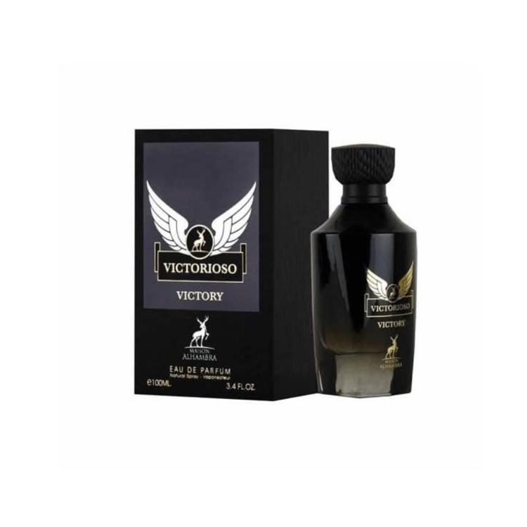 عطر ادوپرفیوم مردانه الحمبرا مدل ویکتوریسو ویکتوری