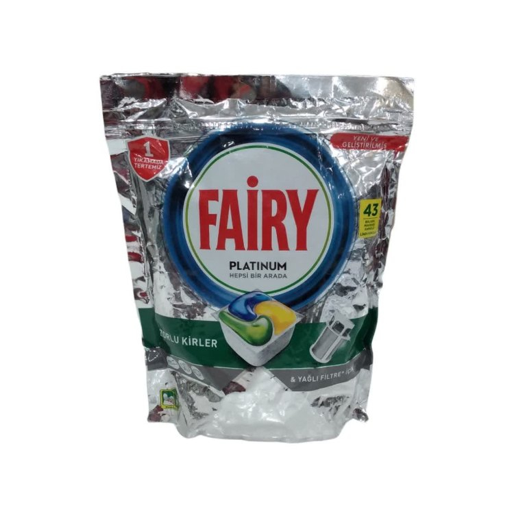 قرص ماشین ظرفشویی فیری مدل پلاتنیوم کد I288 بسته 43 عددی