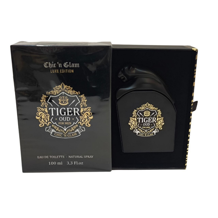 ادوپرفیوم مردانه چیکن گلام مدل TIGER OUD