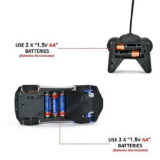 ماشین پلیس کنترلی دودزا چهار کانال مدل Road Maste کد33